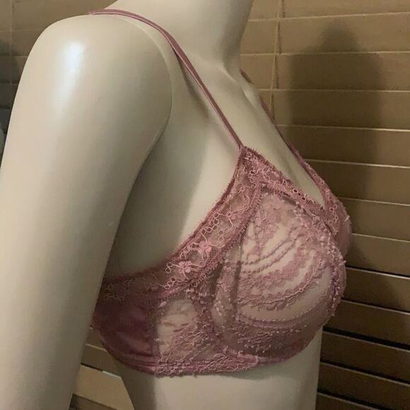 ERES LACE PINK BRA SIZE 36B - Picture 2 of 9